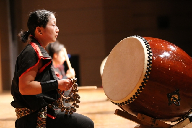 Japon Savaş Davulu Topluluğu Masa-Daiko Nevşehir'de sahne aldı